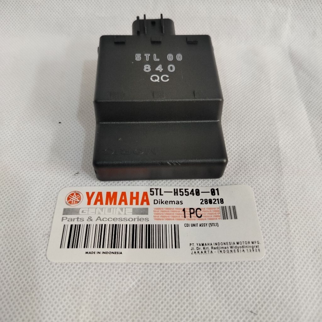 CDI UNIT  MIO KARBU SPORTY, FINO, SOUL KARBU, NOUVO KUALITAS ORIGINAL CDI YAMAHA 5TL