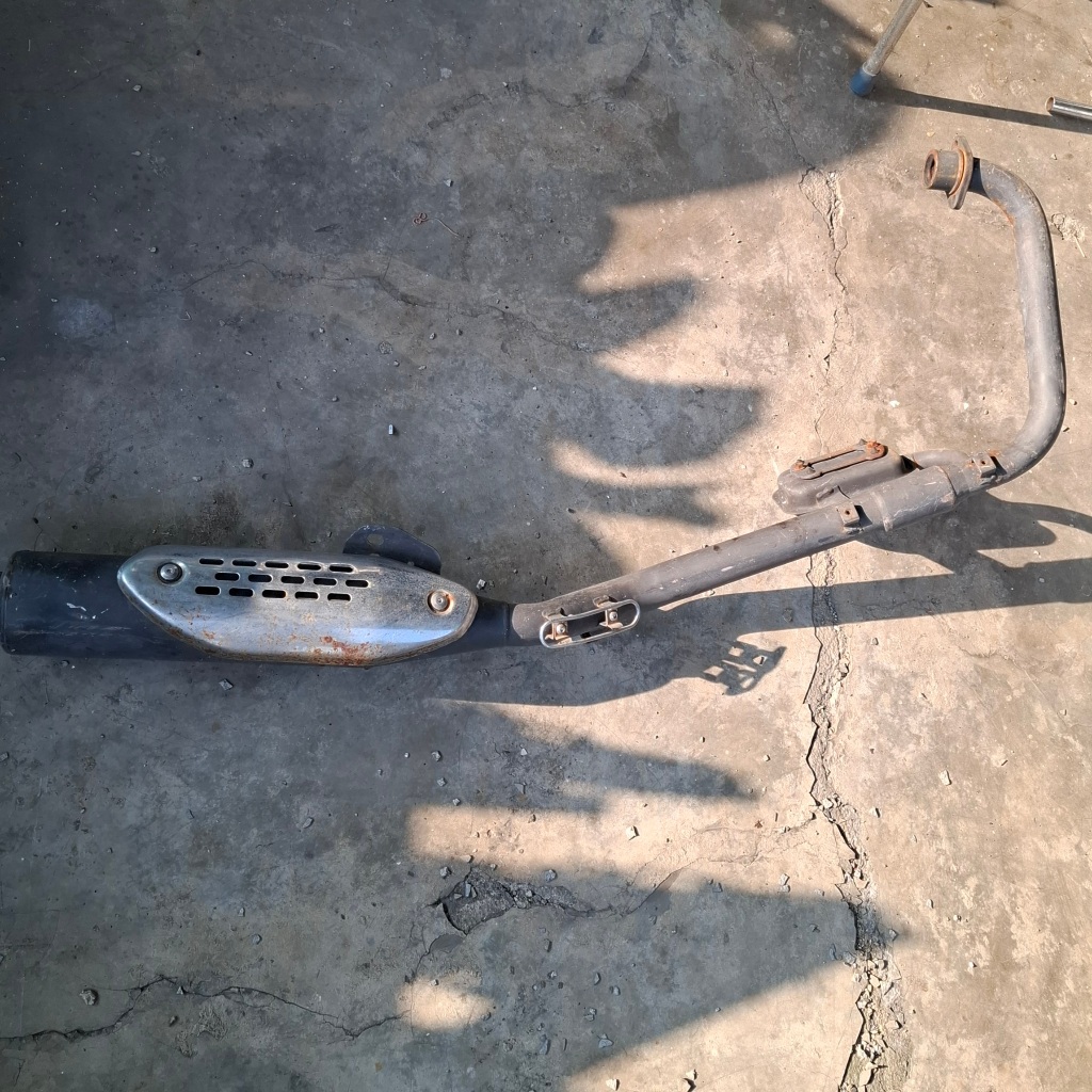 Knalpot ori standar pulsar 180 ug4 original copotan (asli pulsar suara standar dealer)