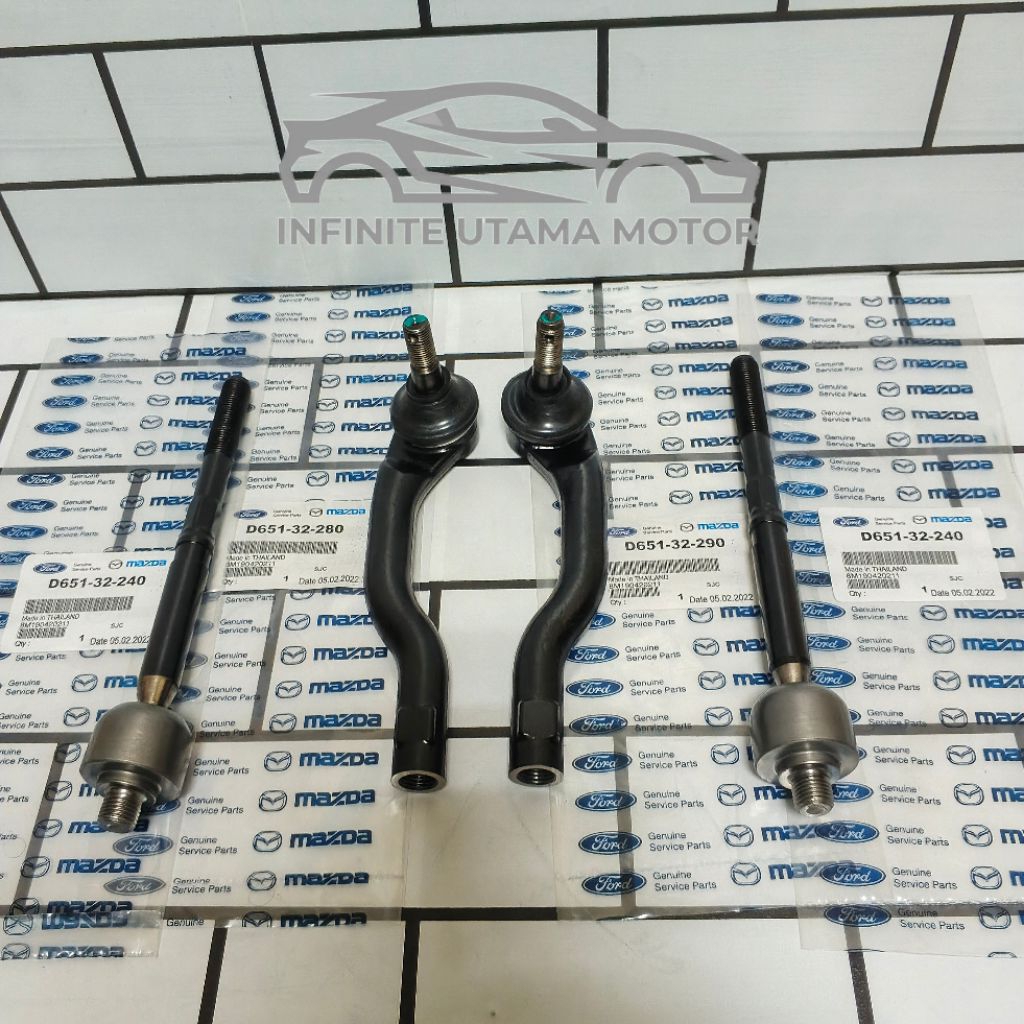 Tie rod Tie Rod End + Rack End Long Tie rod mazda 2 Non Sky Active
