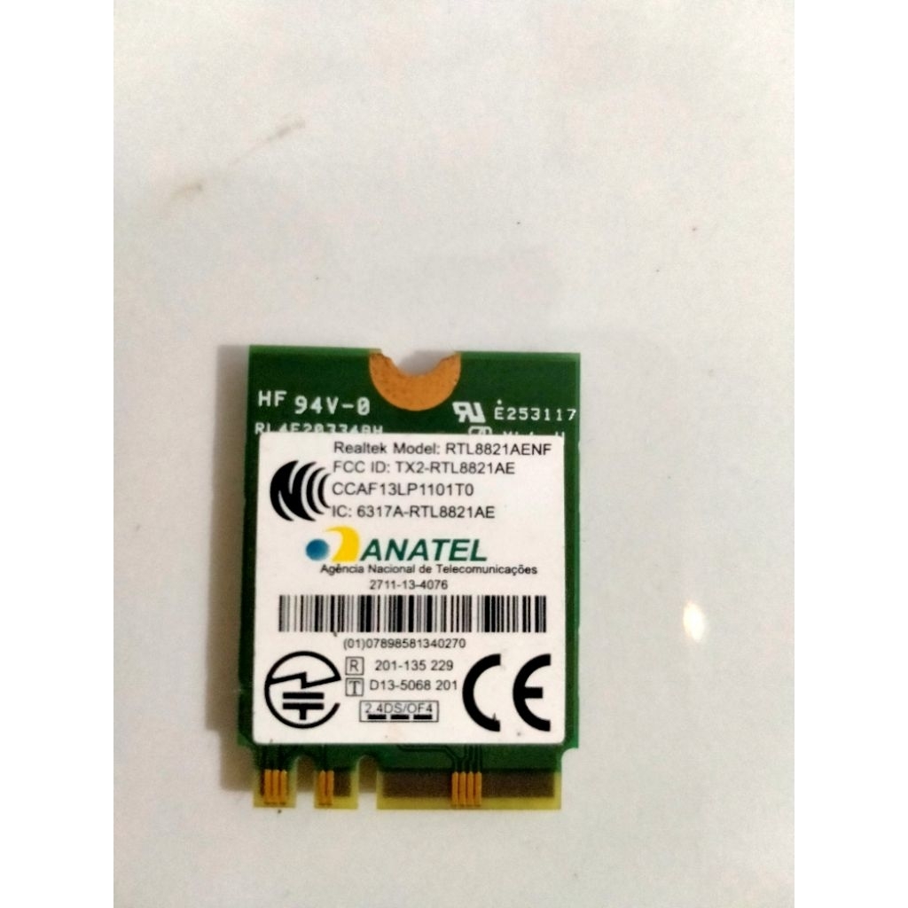 wifi card REALTEK RTL8821AENF