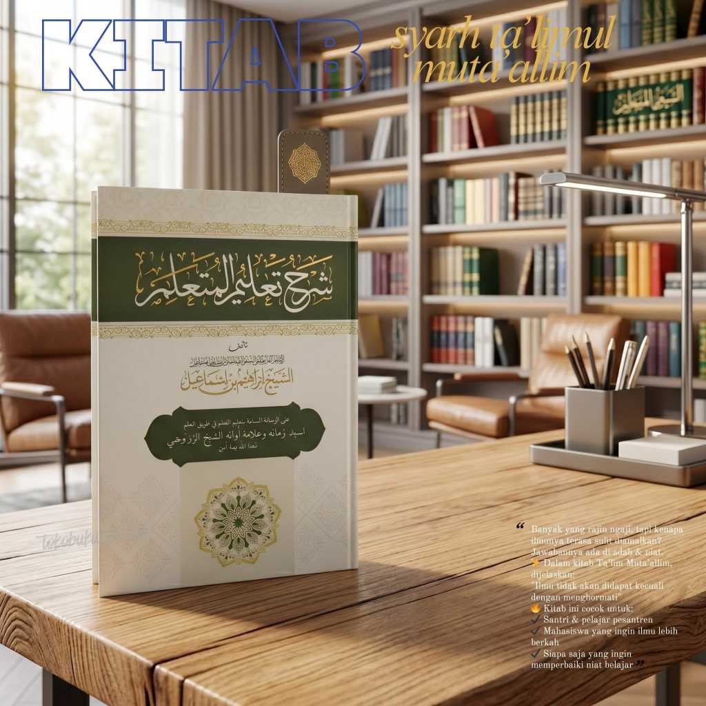 Kitab ta'limul muta'allim Al kamal hard cover | ta'limul muta'allim | kitab kuning kosongan