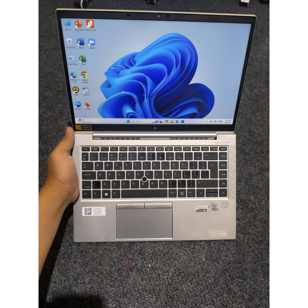 Hp Elitebook 840 G7 Intel Core i5 Ram 16 GB SSD Nvme 256 GB mulus