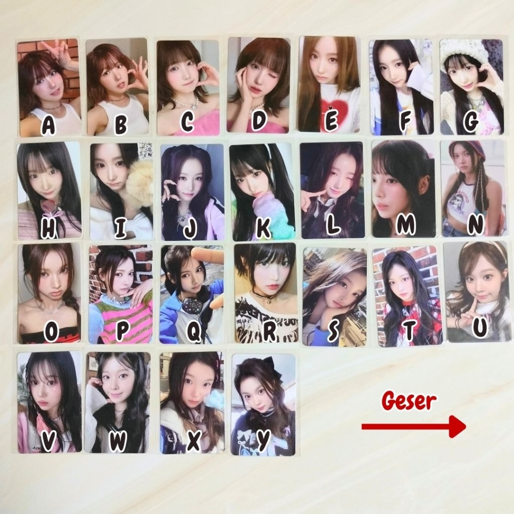 Say My Name Official Photocard pc Smn hitomi shuie mei kanny soha Dohee junhwi seungjoo album my nam