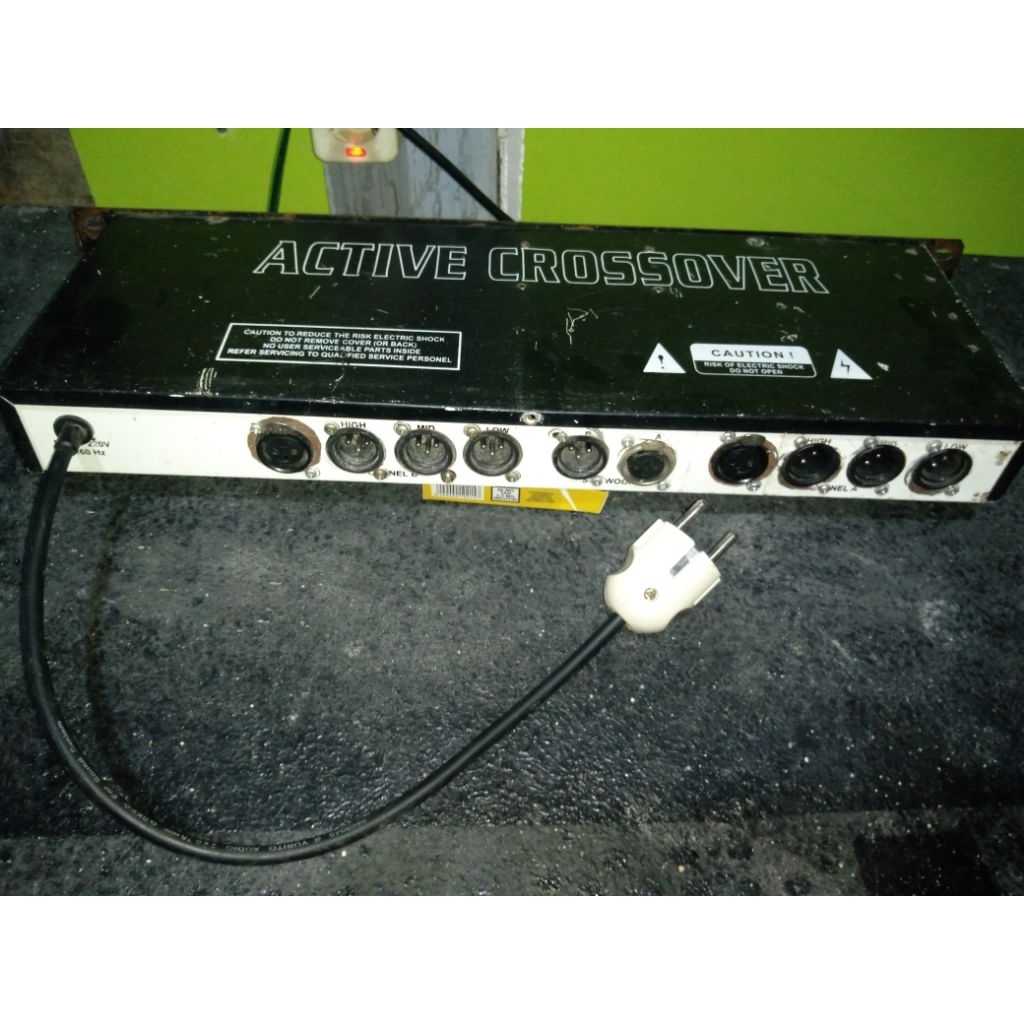 Crossover 4way plus subwoofer