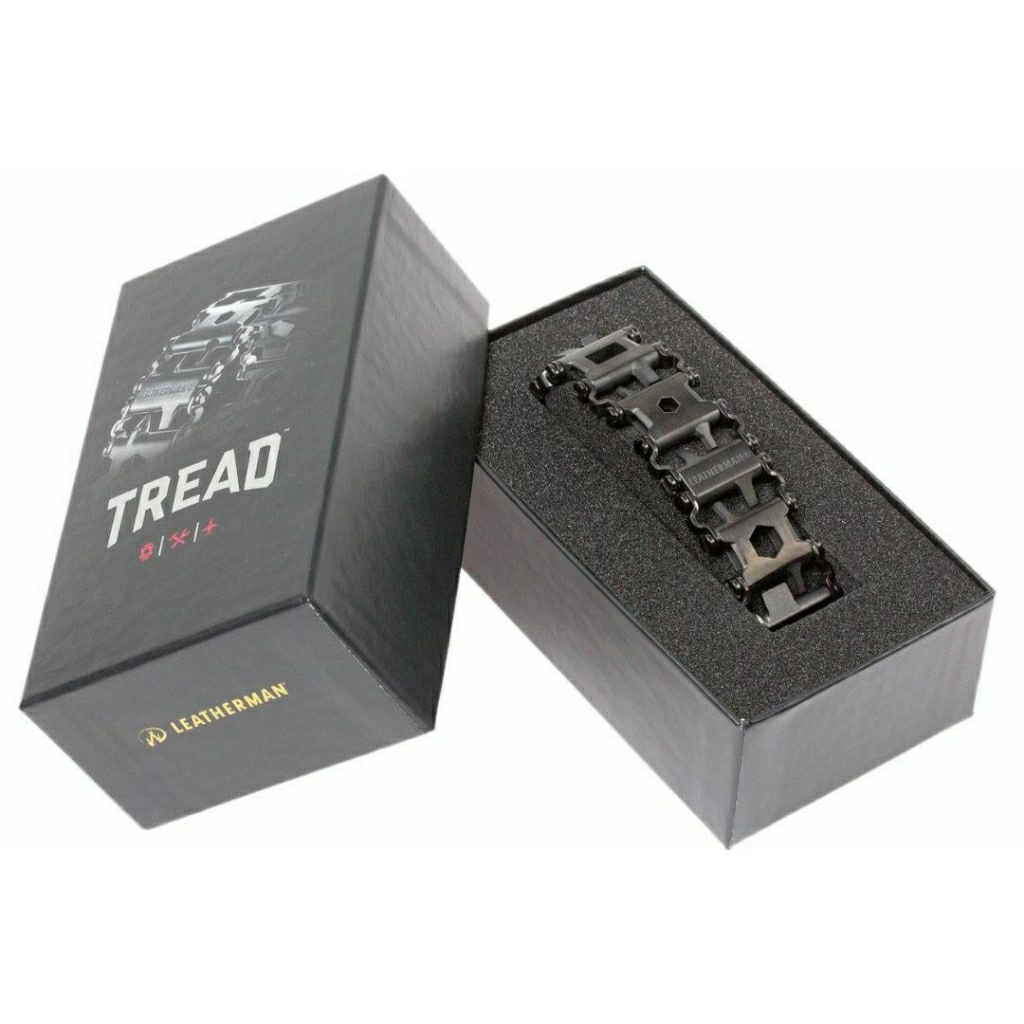 LEATHERMAN TREAD MULTI TOOL BLACK OXIDE BRACELET PISAU LEATHERMAN PISAU LIPAT MULTI TOOL ORIGINAL