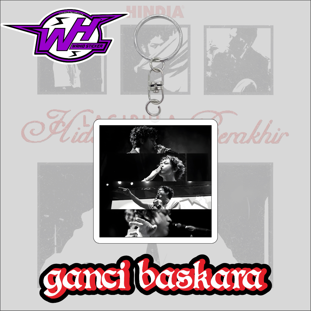 gantungan kunci baskara hindia