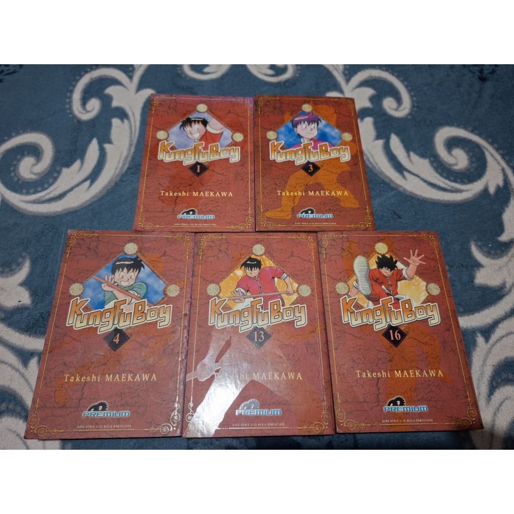 Komik Kungfu boy premium cabutan vol 1-18