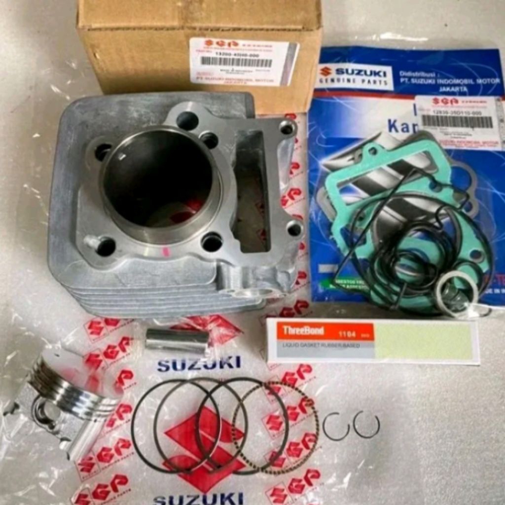 BLOK SEHER KOMPLIT SUZUKI SHOGUN SP 125 FD, SHOGUN 125 R