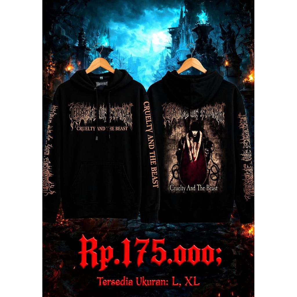 HOODIE CRADLE OF FILTH