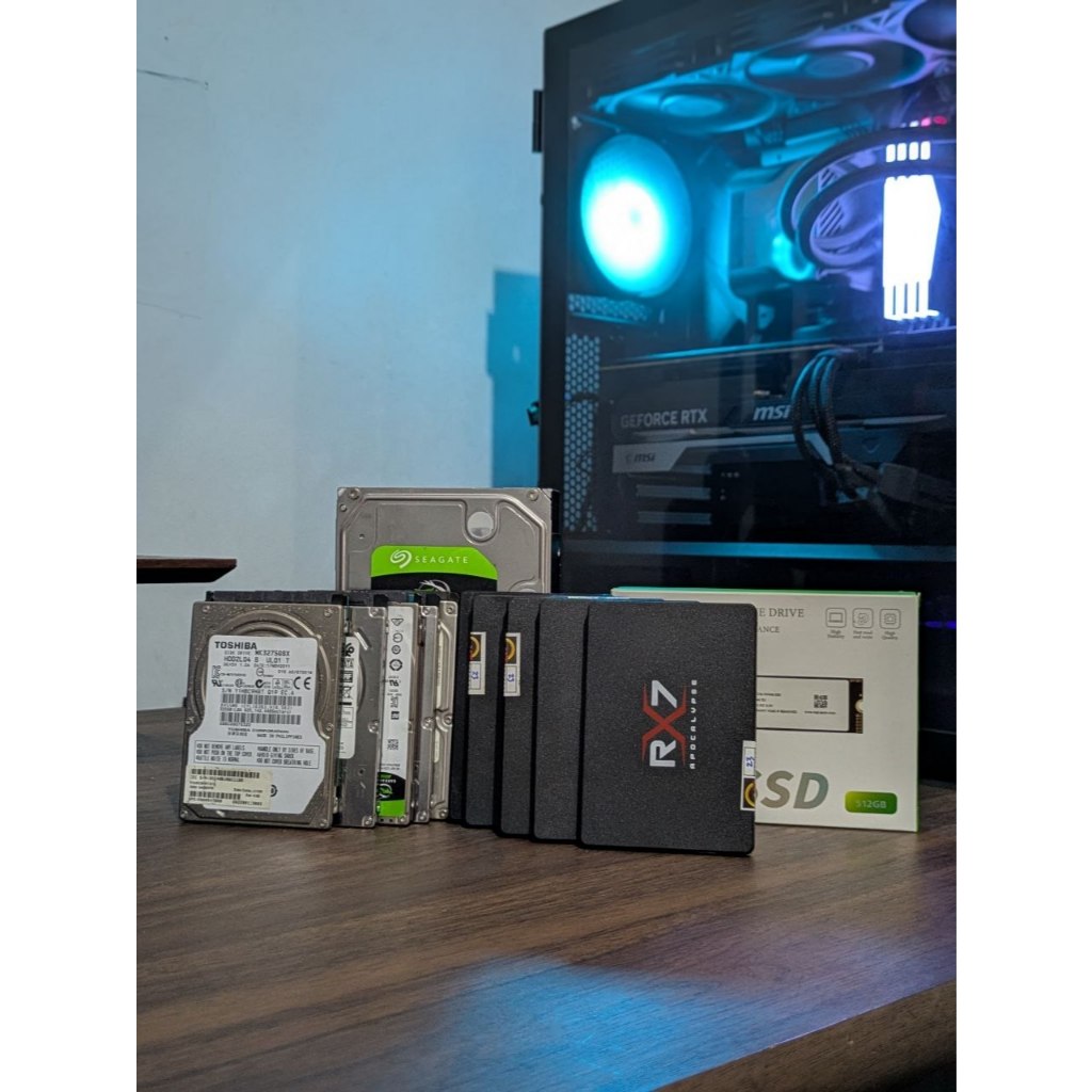 SSD NVME HDD 3TB 2TB 1TB 512GB Adata / Kingston / Micron