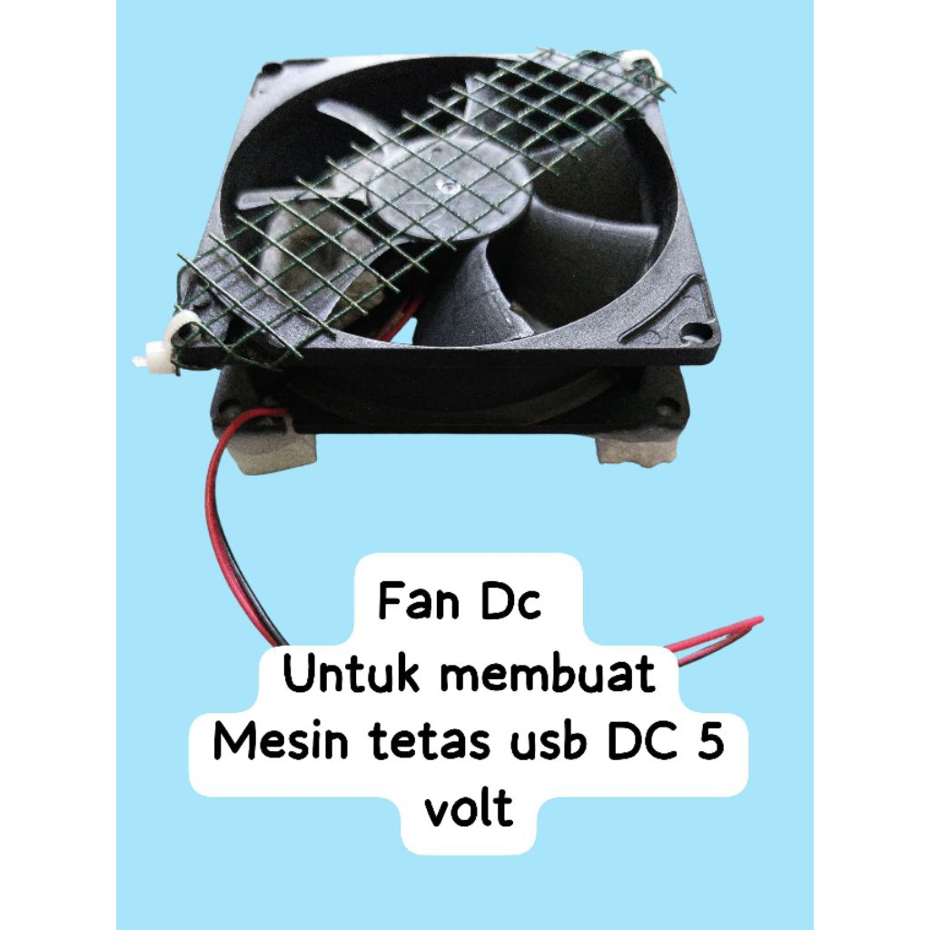 Fan/kipas Dc untuk membuat mesin tetas usb DC 5 volt