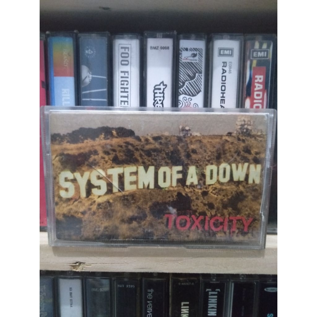 Kaset pita System of a Down - Toxicity