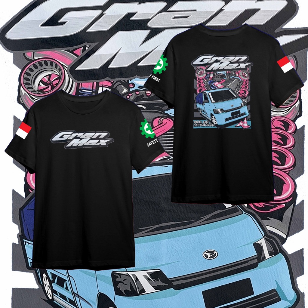 Kaos grand max pick up syndicate Baju Kaos Distro Unisex Pria wanita