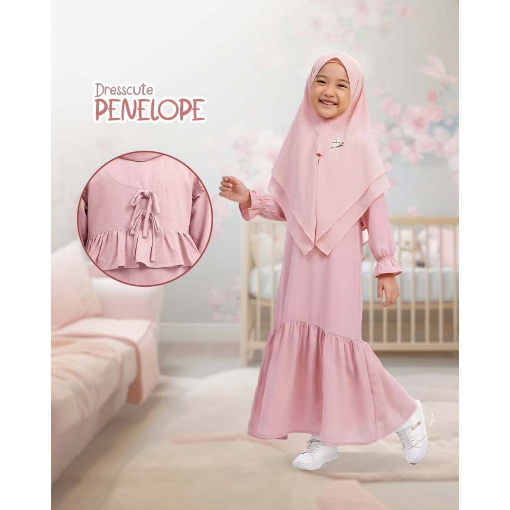 Gamis Anak Bani Batuta Dresscute Penelope Exclusive | Dresscute Bani Batuta | Gamis Anak | Dress Ana
