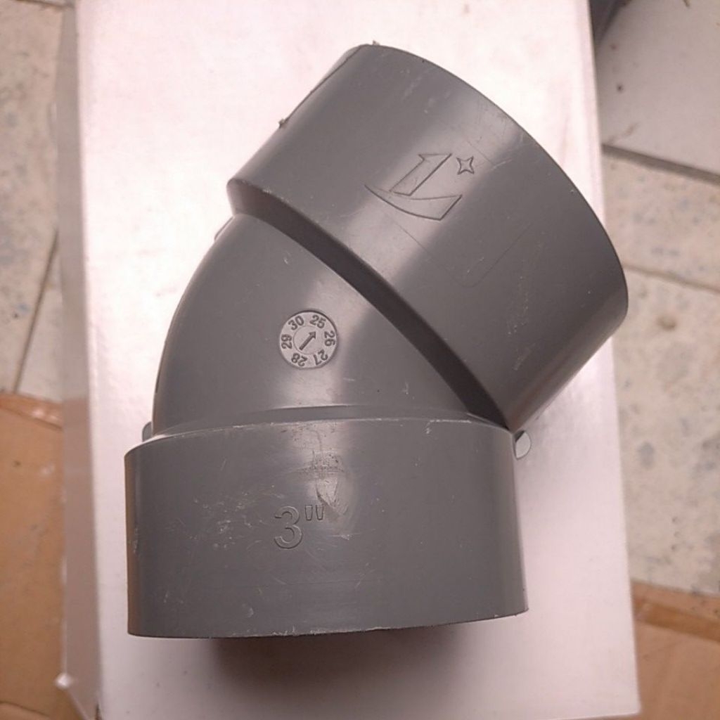Knee 45 derajat 3 Inch AW ONEADD