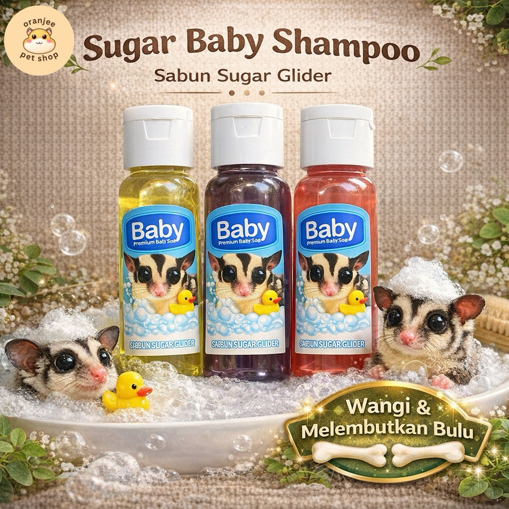 Sugar Baby Shampoo | Sabun Mandi Sugar Glider