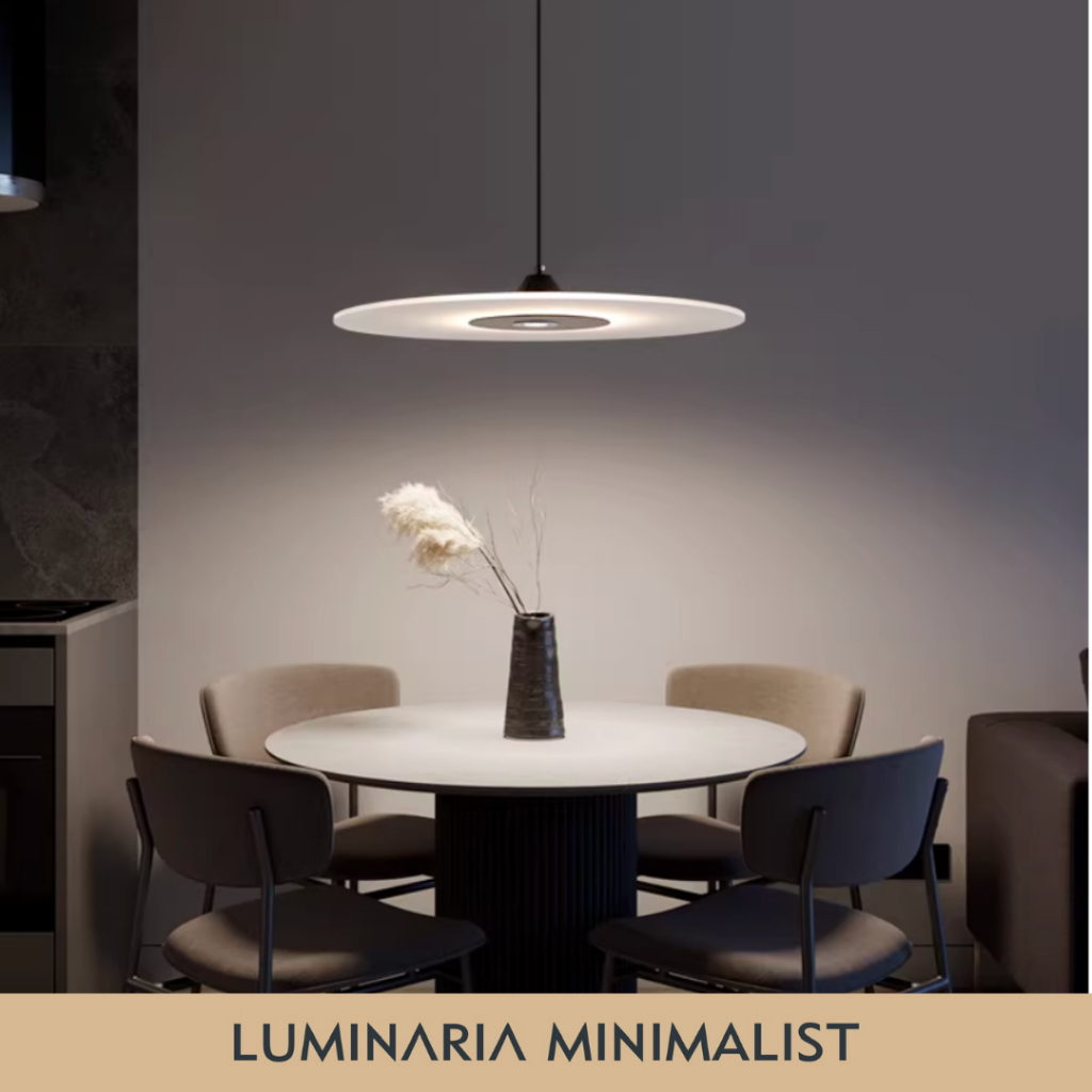Orbital Round Hanging Table Lamp lampu gantung bulat meja dapur cafe minimalis