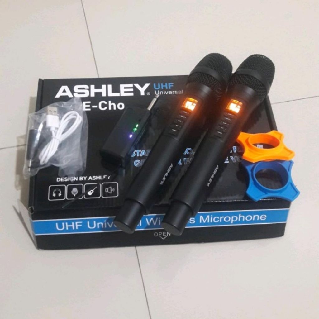 MIC WIRELESS ASHLEY E-CHO / ASHLEY E CHO / ASHLEY ECHO Karaoke