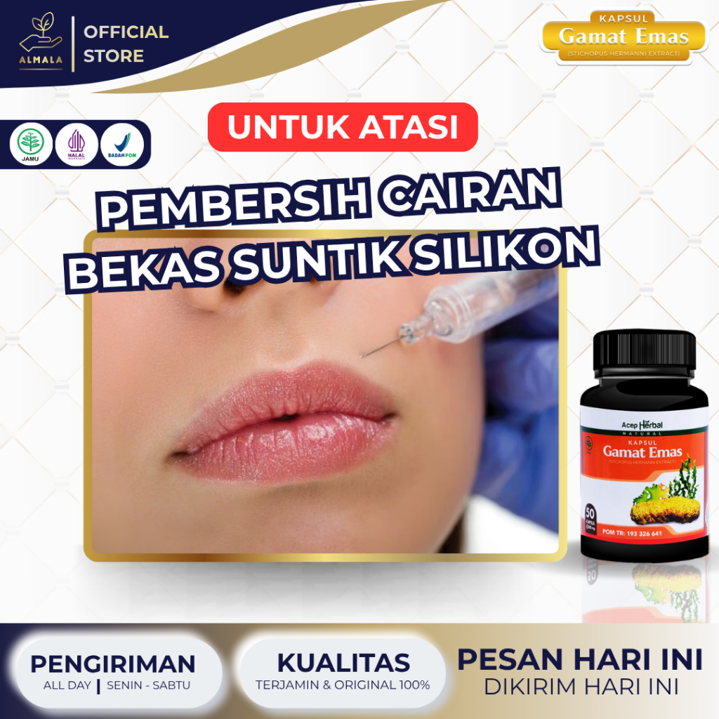 Obat Pembersih Cairan Bekas Suntik Silikon Di Wajah Kelamin Suntik Kemiri Bengkak Penghilang Cairan 