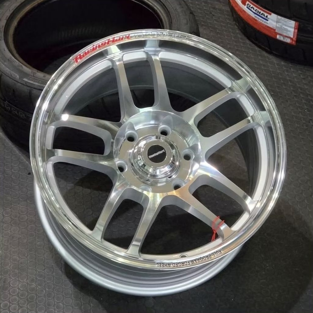 velg mobil R18 RACING HART CP035 FULL POLISH velg ring 18 Pajero Sport Fortuner hilux triton isuzu m