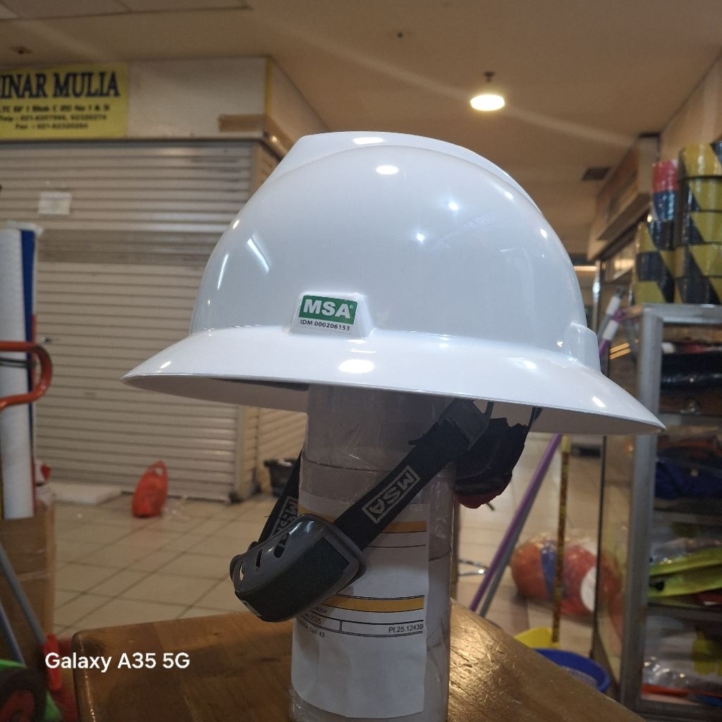 Helm Safety MSA Flulbrim / Helm Safety Proyek SNI Putih Promo