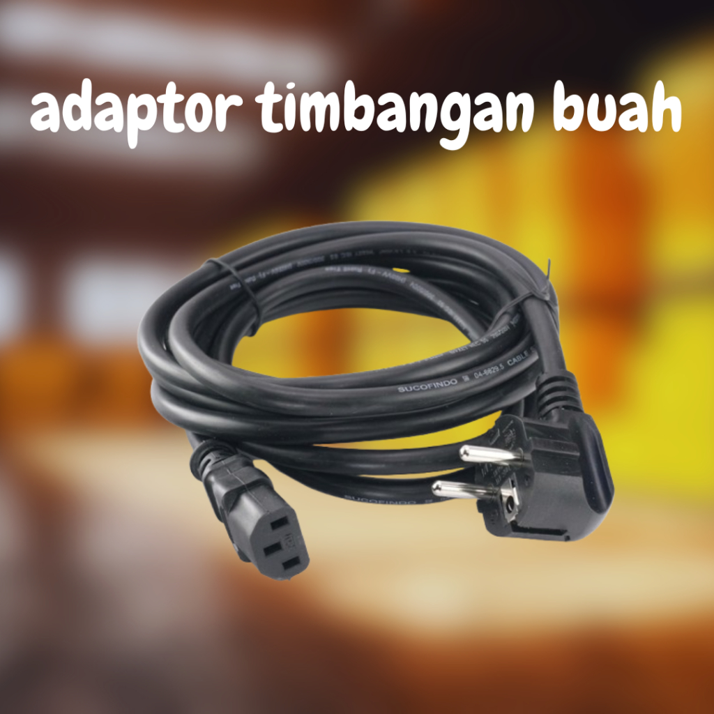 charger timbangan digital / adaptor timbangan buah