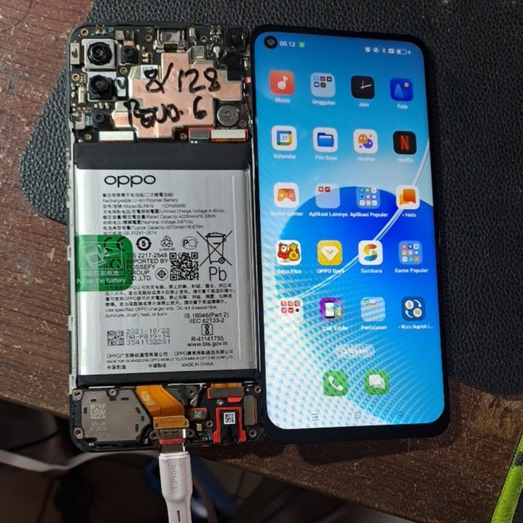 mesin oppo reno 6 norma,baca deskripsi.