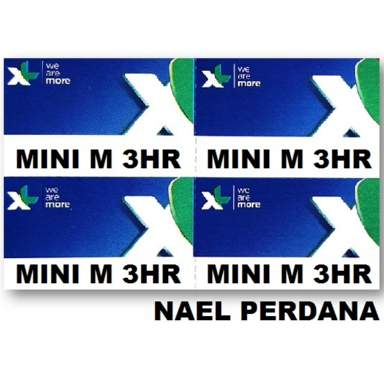 VOUCHER XL HARIAN MINI M 3HARI