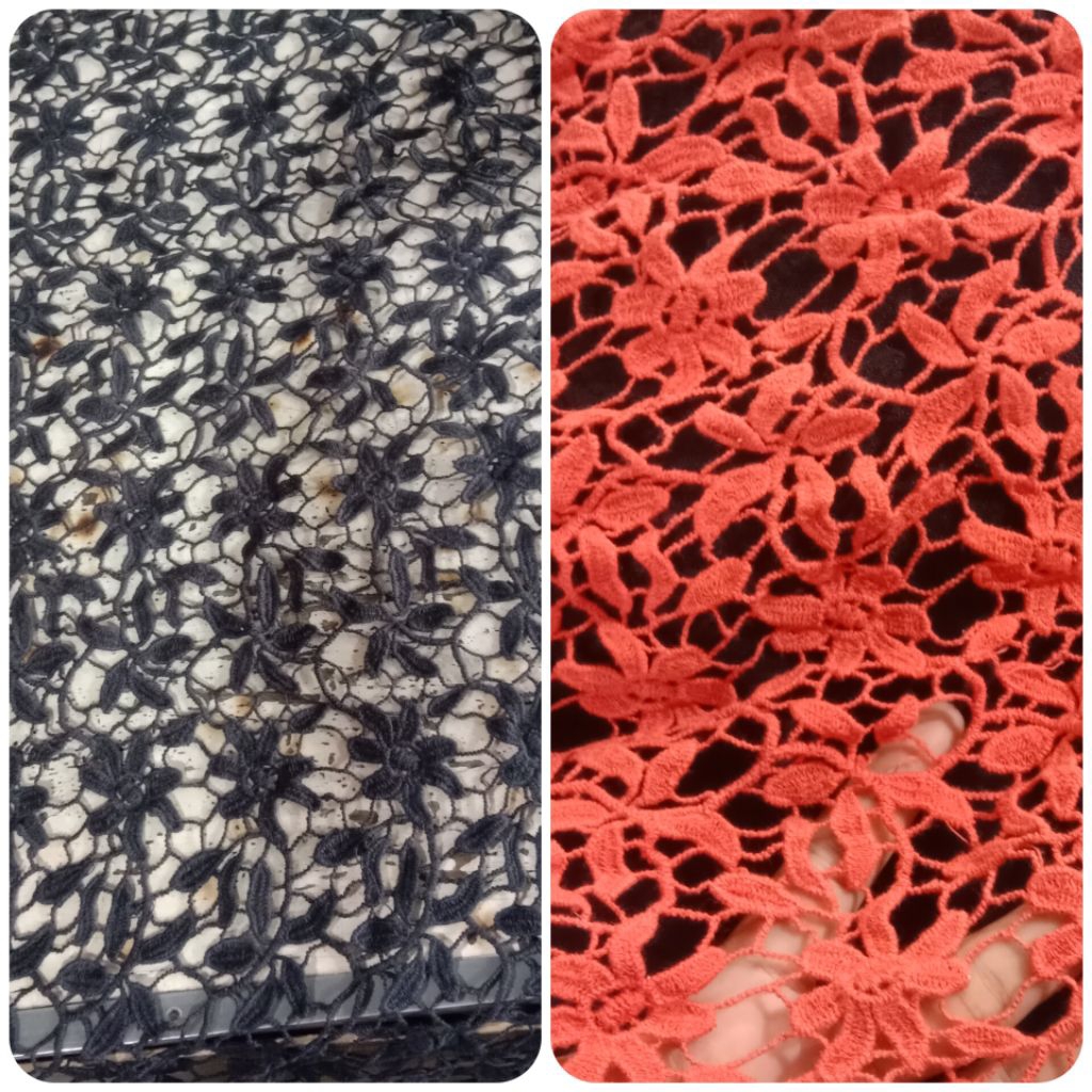 Kain Brokat Prada /Harga / 0.5 m / Kain Brokat Prada Meteran / Bahan Brokat Prada / Bahan Brokat Pra
