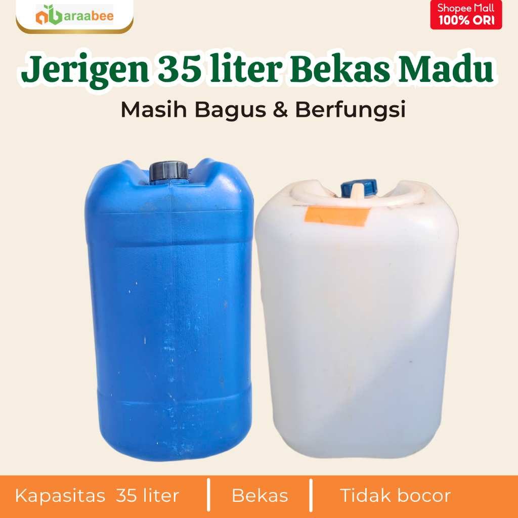 Jerigen 35 Liter Bekas Tebal Murah Jrigen 30 Liter Bekas