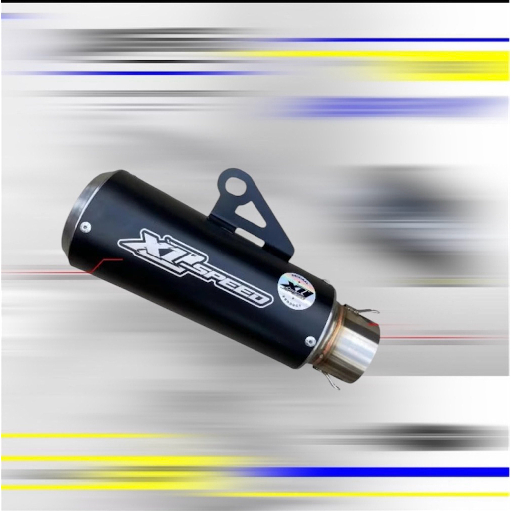 Silincer Only Silinser Racing Black Coating Type X-TUE  X1 Speed
