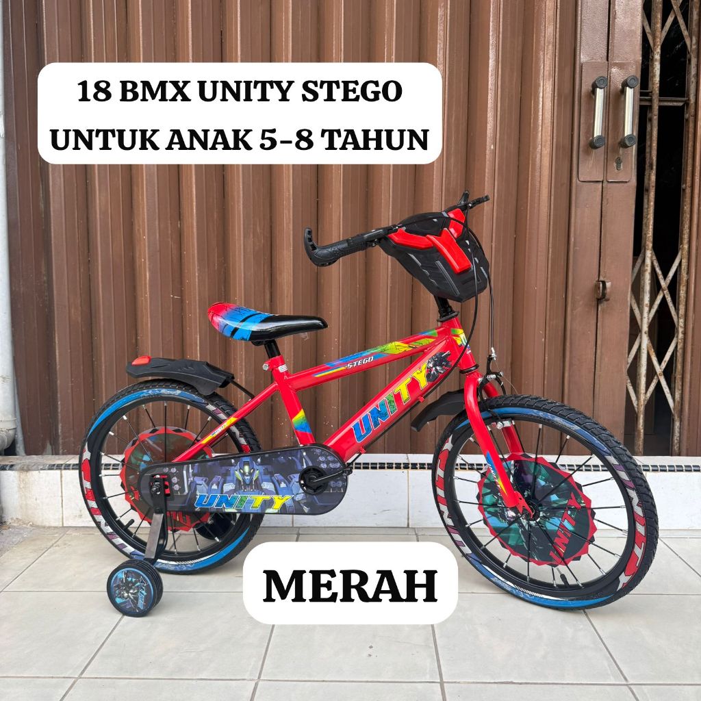 (BATAM) Sepeda Anak 18 BMX UNITY STEGO