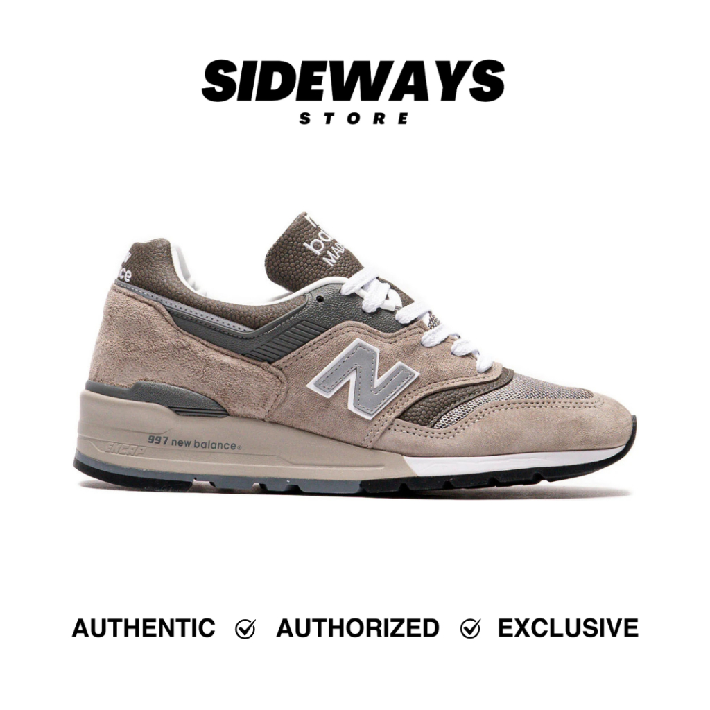 New Balance 997 Made In USA Grey (U997GY) - 100% Original Guarantee