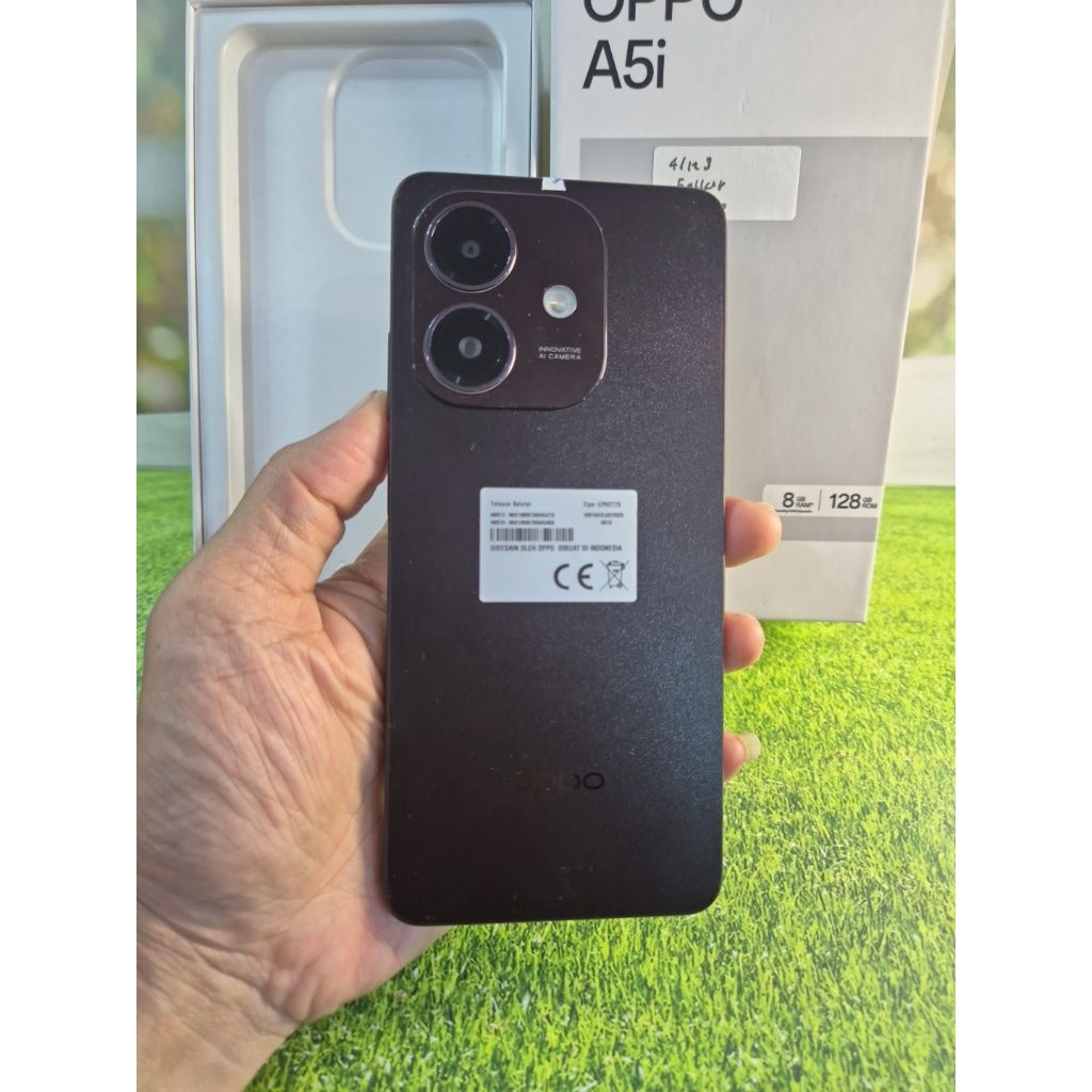 Oppo A5i Ram 4Gb Rom 128Gb Mulus Bekas Garansi Resmi
