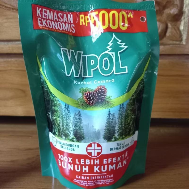 Wipol Pembersih Lantai Refill / Pembersih Lantai Wipol Kemasan Ekonomis 5000 / Pembersih Lantai WIPO