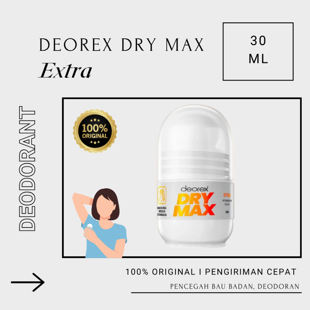 DEOREX DRY MAX XTR A. PRSPRT 30 ML