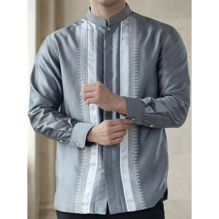 Shafira - Althair Menswear | Baju Koko Atasan | Tangan Panjang Pria