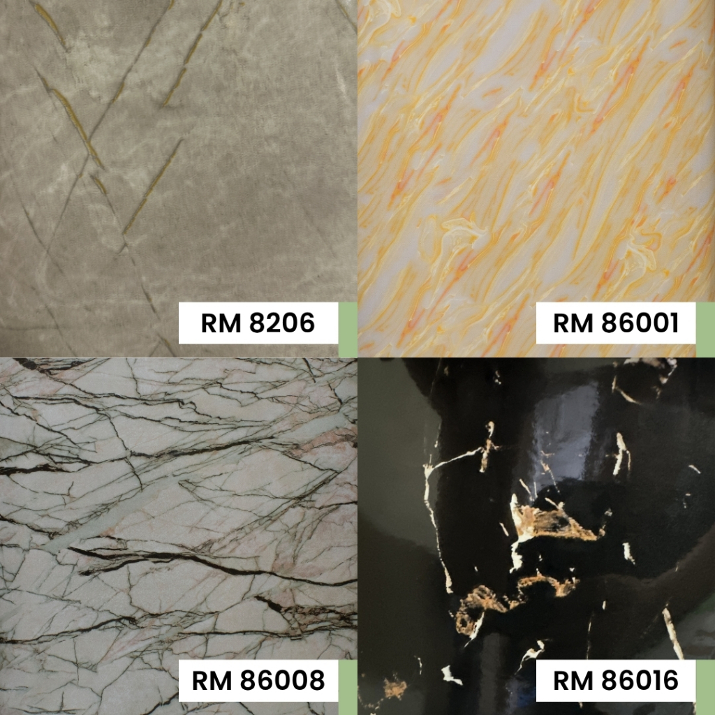 Wallstiker Motif MARMER Ukuran Lebar 120 CM