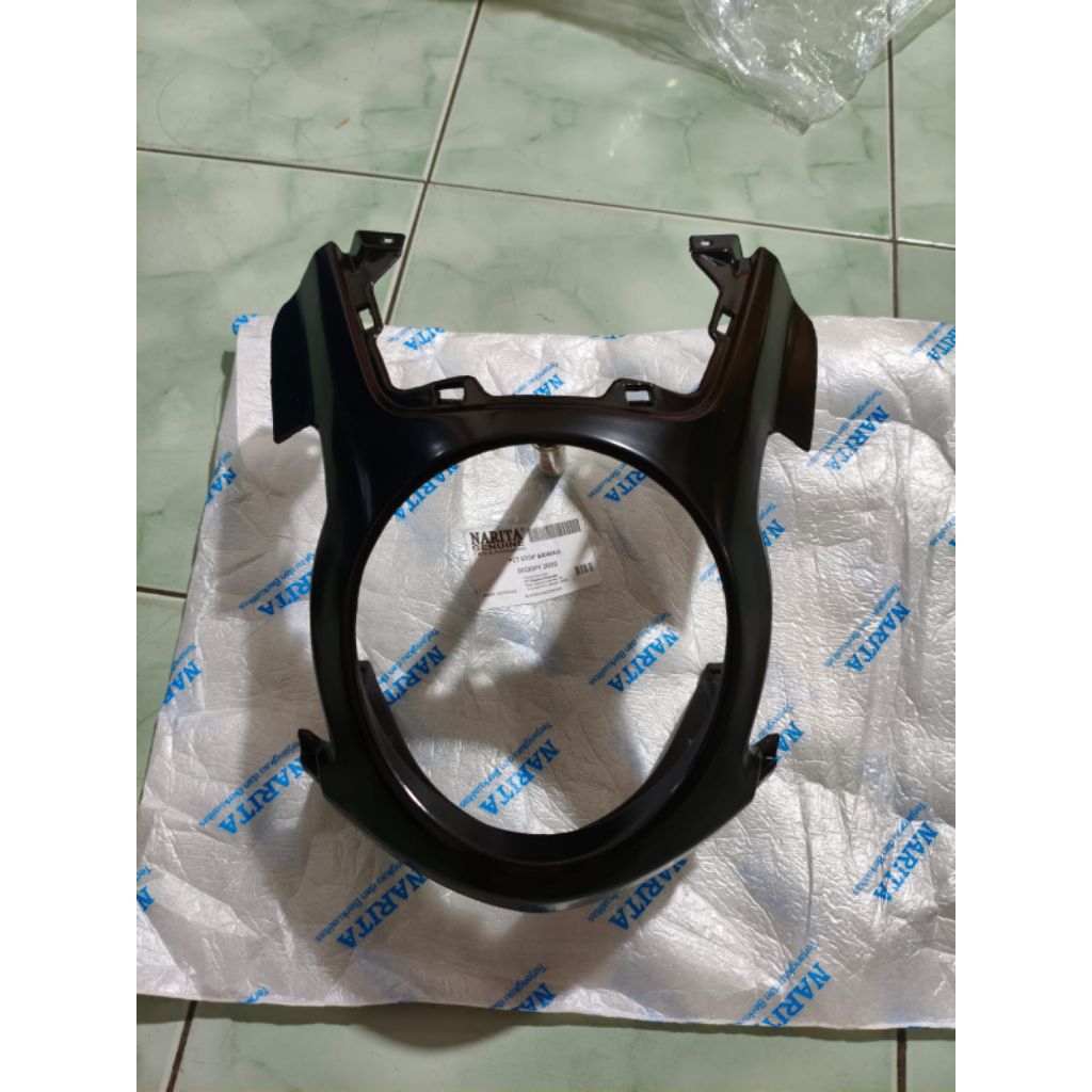 Cover Body Tail Dudukan Lampu Stop Belakang Scoopy Fi All New Led 2020 2022 Hitam Doff