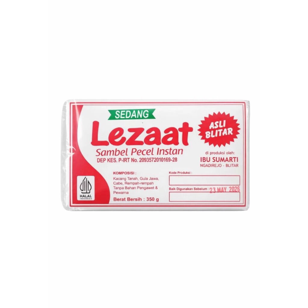 Bumbu Pecel Khas Blitar Lezaat 350 gram