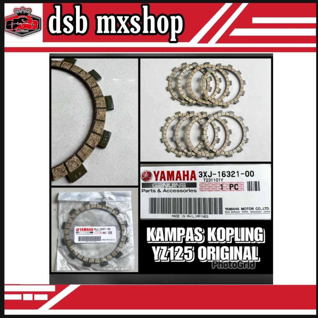 KAMPAS KOPLING YZ125 ORIGINAL YAMAHA YZ125
