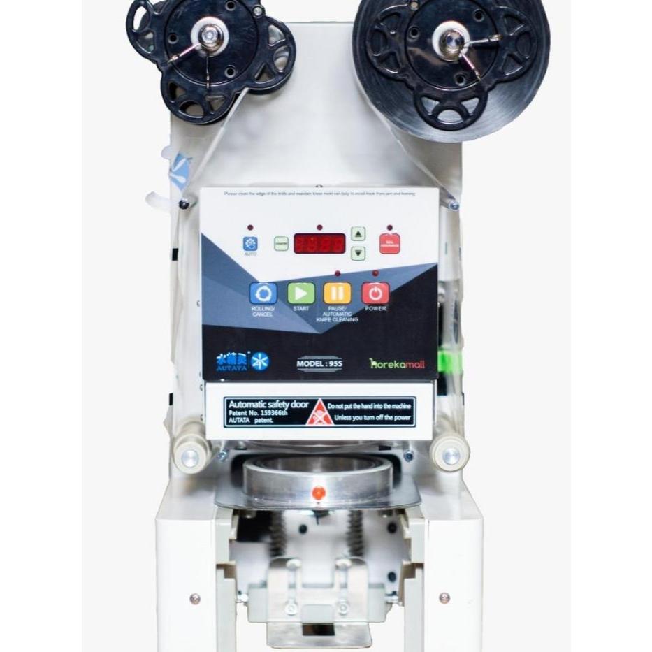 Cup Sealer Mesin Sealing Alat Press Gelas Minuman Full Otomatis AUTATA ATT-95S