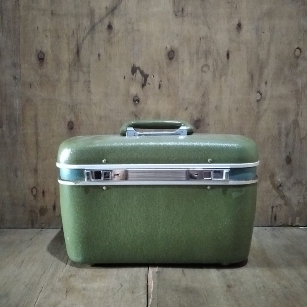 Tas kosmetik tas rias beauty case jadul antik vintage merk Echolac lawas kuno