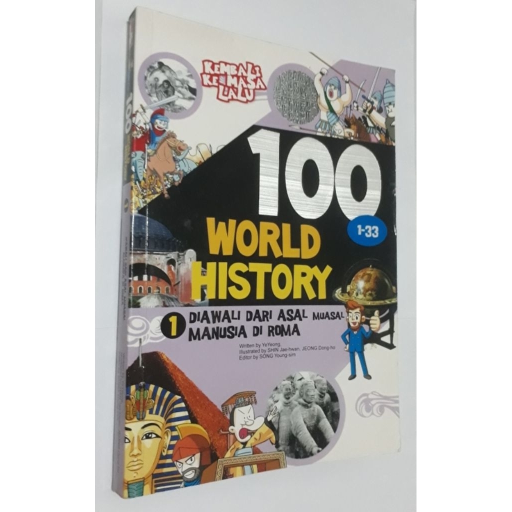 Buku 100 World History 1 (bekas/seken)