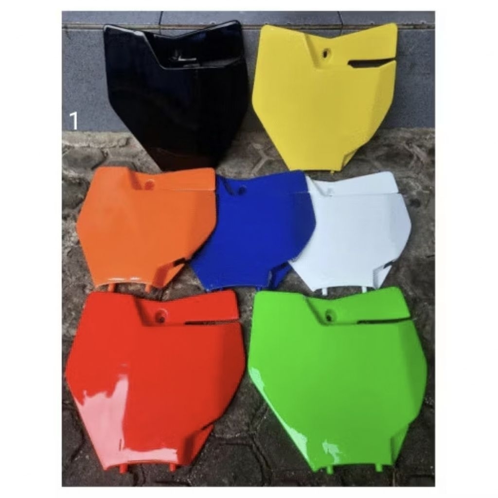 Papan nomor KTM 250 Plat Nomor KTM 250 Cover papan nomer KTM 85