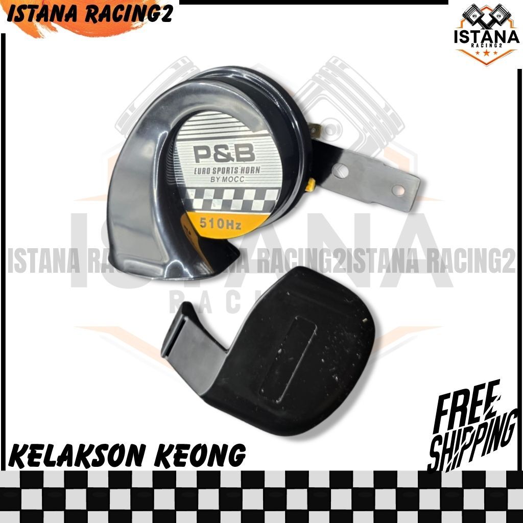 [KLAKSON KEONG SINGLE] Klakson Keong Single Motor Bebek Matic Mobil Universal