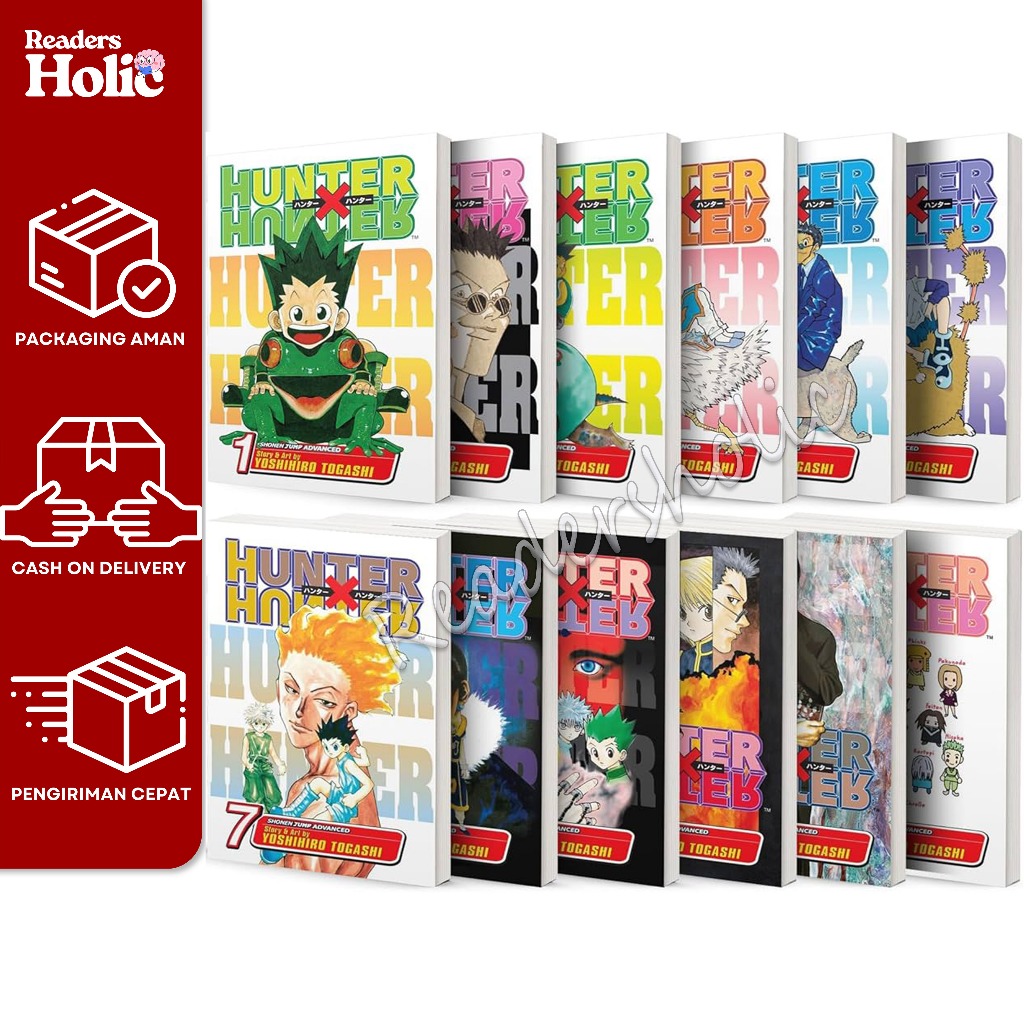 Komik Hunter X Hunter, 32 Books series (Engllish) - ReadersHolic