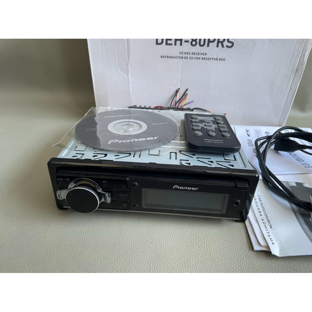 Head Unit High End Pioneer DEH 80prs built in processor