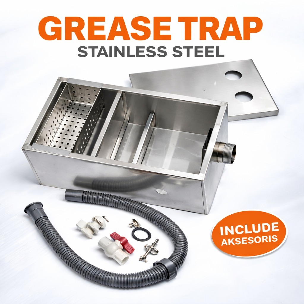 grease trap perangkap lemak minyak penyaring lemak minyak