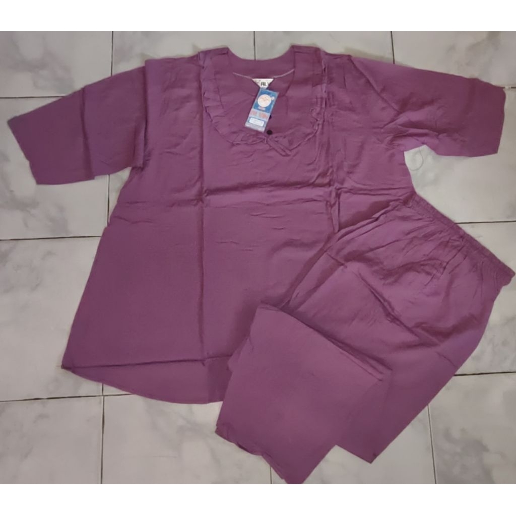 Batik Alvin Polos Cp. Dewasa Celana panjang